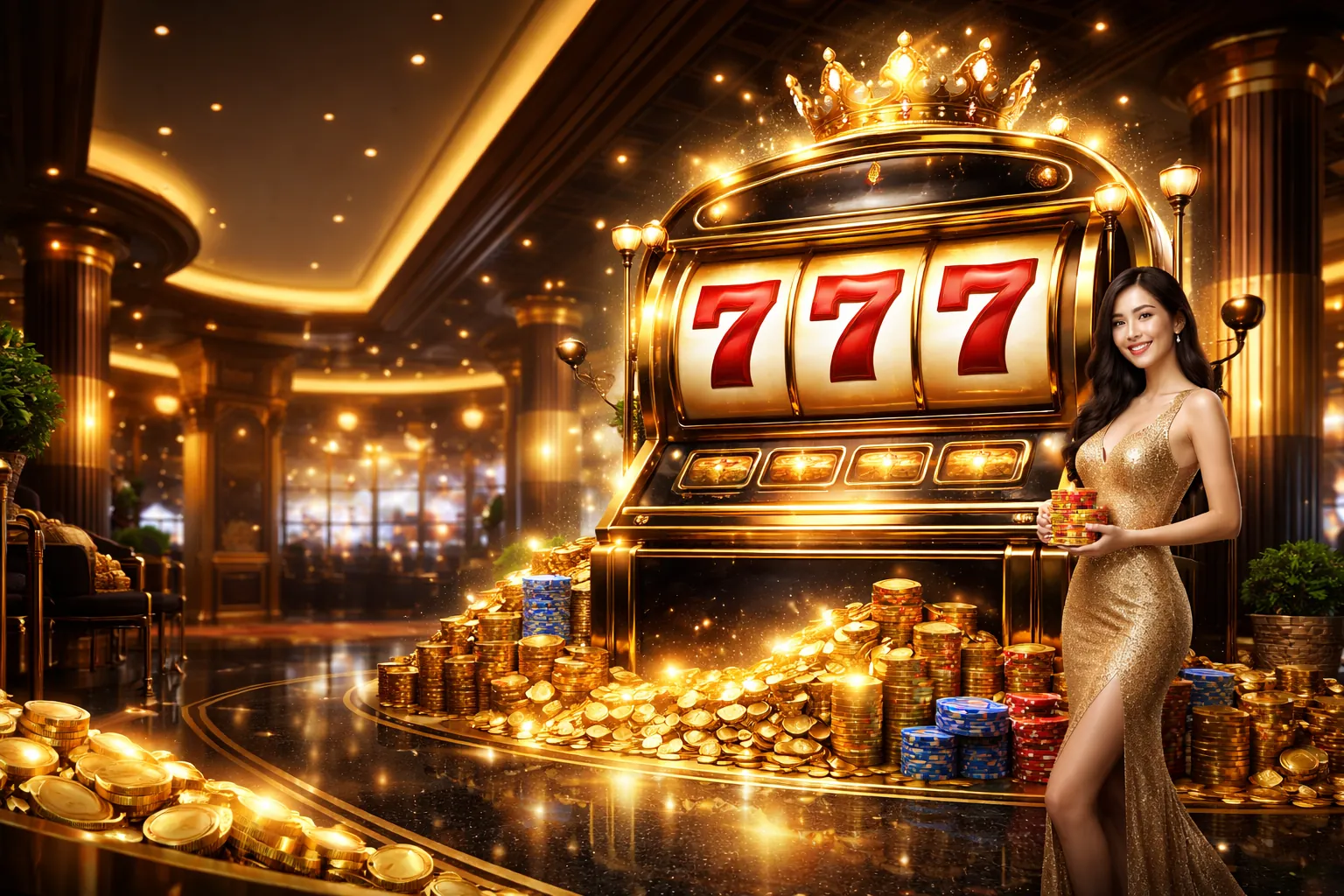 Trải nghiệm Slot Game và Jackpot tại 777king99 game